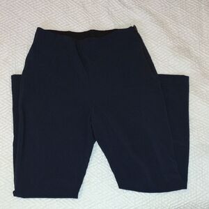 Nine West Dark Blue Side Zip Skinny AnklePants